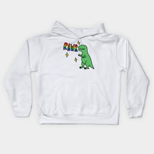 Rawer dinosaur Kids Hoodie